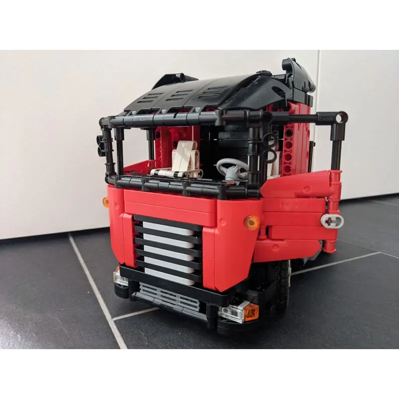 

MOC-82551 Classic New Style Cargo Dump Flatbed Truck Building Block Model, 935 Parts, Birthday Toy Gift for Boys and Children