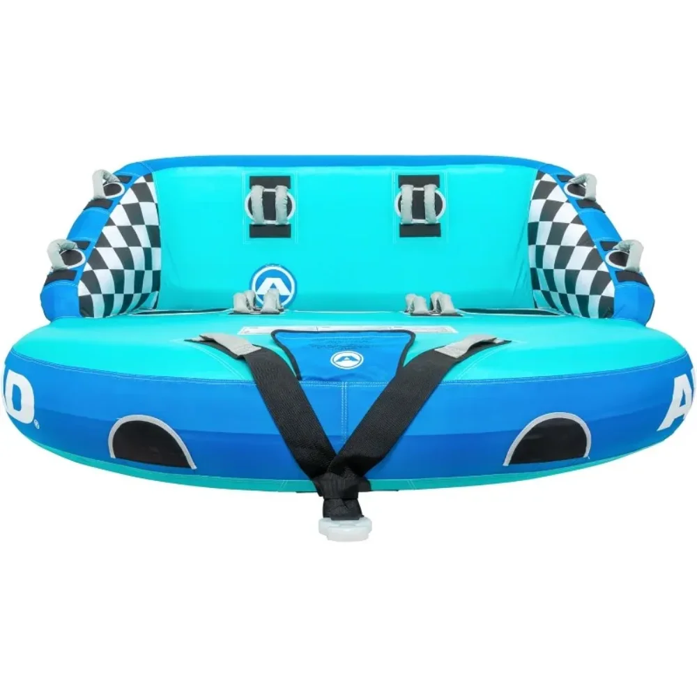 أنبوب قابل للنفخ في الهواء الطلق، 1-4 نماذج راكب، نقاط سحب مزدوجة، غطاء نايلون كامل، وسادات إسفنجية EVA، صمام سرعة حاصل على براءة اختراع