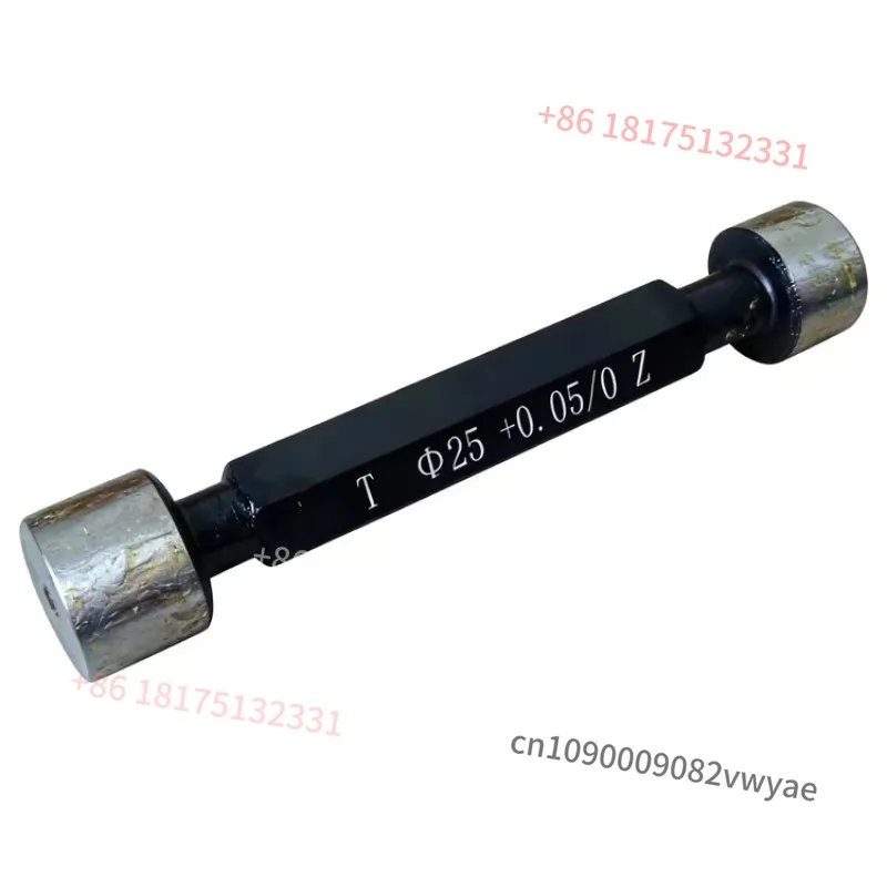 7H8H High Accuracy 0.001 GCr15 Steel Thread Plug Gauge Set Double-Headed Measuring Tool Inner Outer Diameter Spot Hole RNH Brand