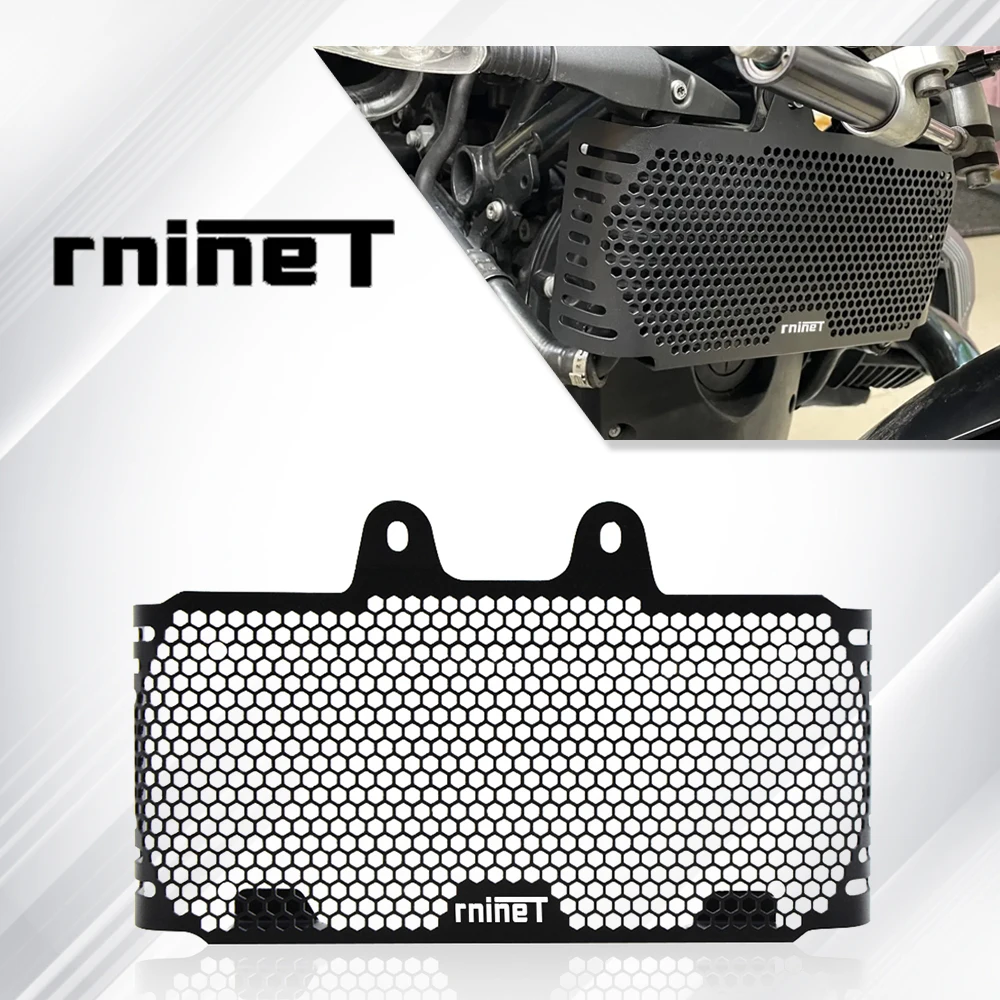 

Motorcycle Radiator Grille Cover Protector RnineT Oil Cooler Guard For BMW R Nine T Pure Racer Scrambler R9T 2014-2026 2025 2024