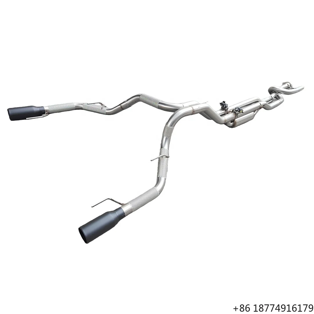 

Performance Valved SS304 Carback Exhaust for 2021-2025 F-150 Raptor 3.5L EcoBoost Upgrades With Remote Control