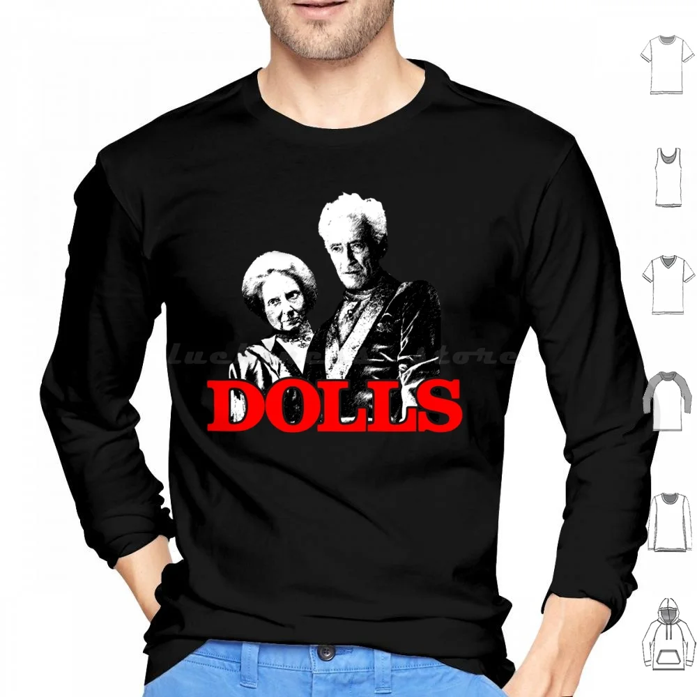 Dolls Hoodies Long Sleeve Dolls Movie Film Horror Halloween Cinema Fear Scary Scare Possessed Ian Williams Carolyn