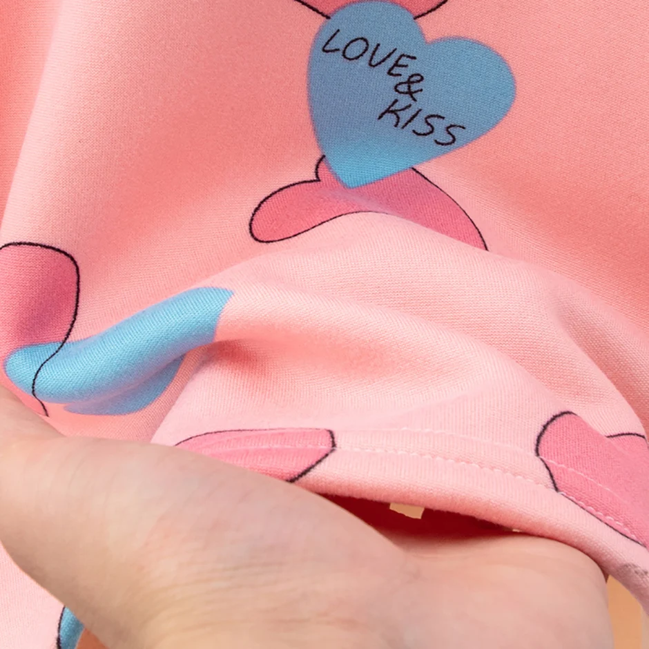 2-teiliges Herbst- und Winter-Kinder-Plüsch-dickes warmes Heim-Unterwäsche-Set für Jungen und Mädchen, lustige und niedliche Oberteile, bequeme Hosen – Detail 27