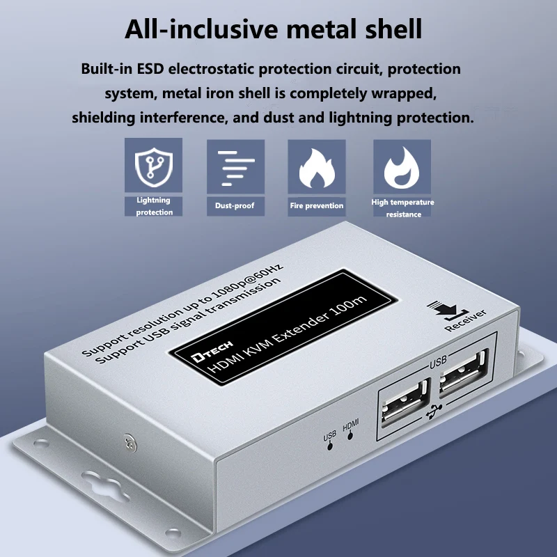 

2025 Mini hdmi HDMI USB 2.0 KVM Extender 50m Home Audio Video & Accessories