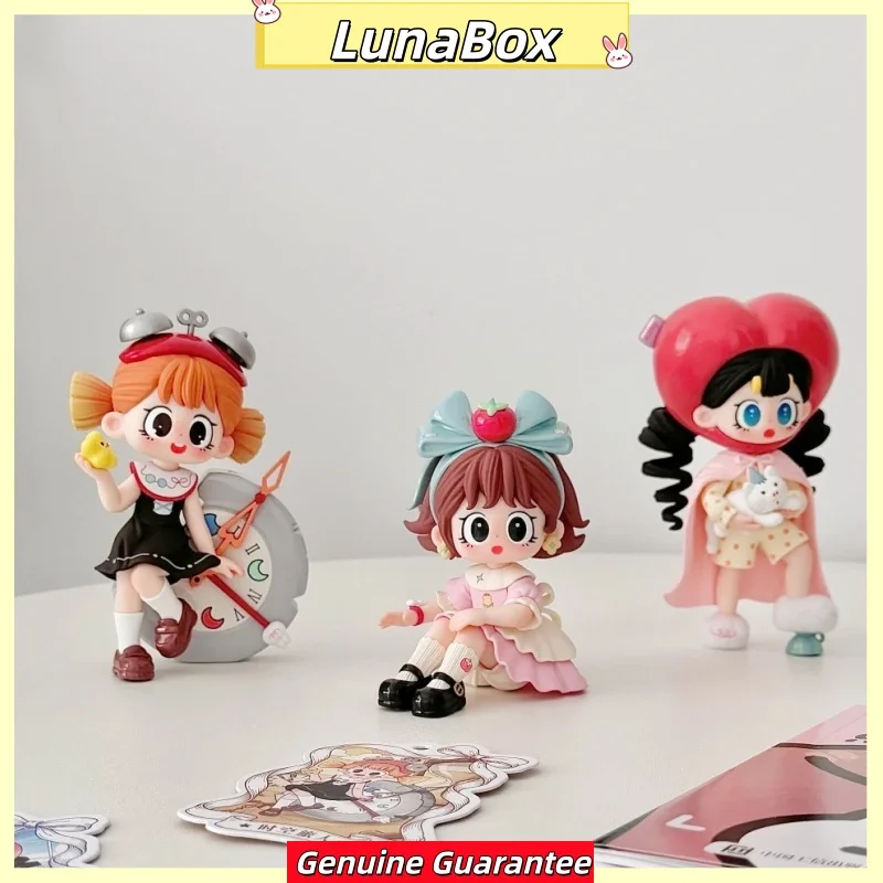 

New Official Milay Guide To Roaming The Fairy Tales Series Figure Blind Box Trendy Toy Kawaii Doll Desktop Ornament Figures Gift