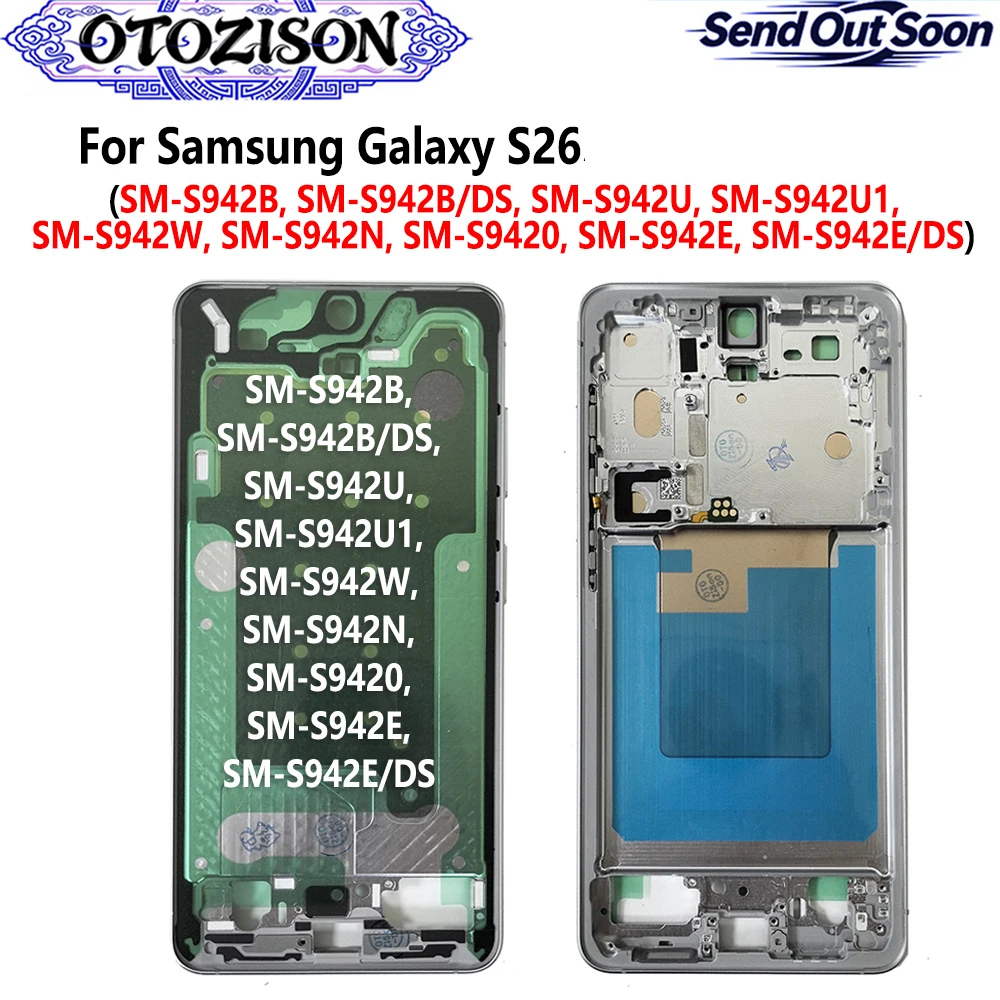 chassis-intermediaire-de-boitier-avec-cadre-d'ecran-lcd-pour-samsung-galaxy-s26-sm-s942b-s942u-s942w-s9420-s942e-s942n