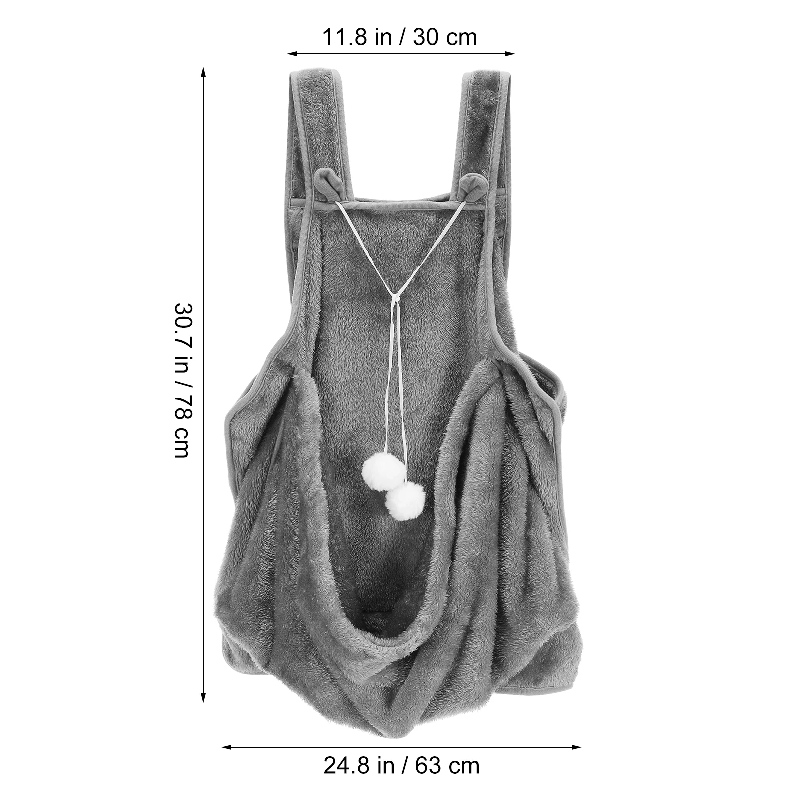 

1pc Pet Carrier Dog Holding Apron Dog Holding Apron Outdoor Warm Sleeping Lightweight Portable Kitten Small Pets