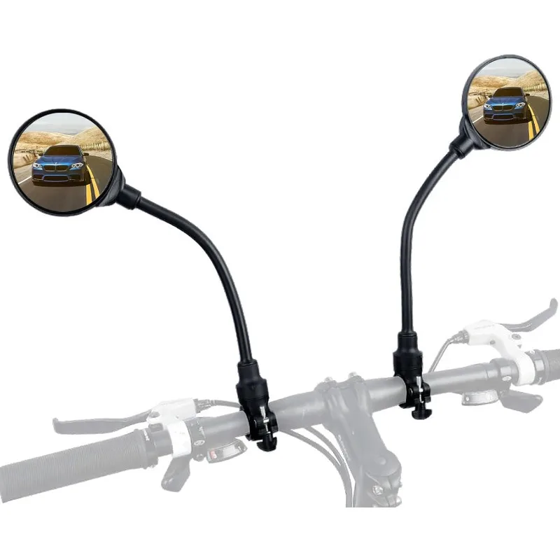 Fahrrads piegel, Fahrrads piegel für Lenker 360 drehbare konvexe Rückfahr linse, sicherer Fahrrad rückspiegel