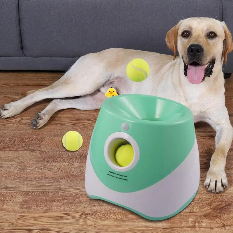 Dog Ball Launcher Automatic Throwing Machine Pet Ball Throw Device Tennis Launcher Automatic Throwing Machine Pet Supplies