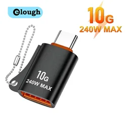 240W OTG Adapter 10Gbps Fast Data Transfer USB3.0 Female To Type C Male OTG Converter For iphone 15 Samsung Laptop Connector