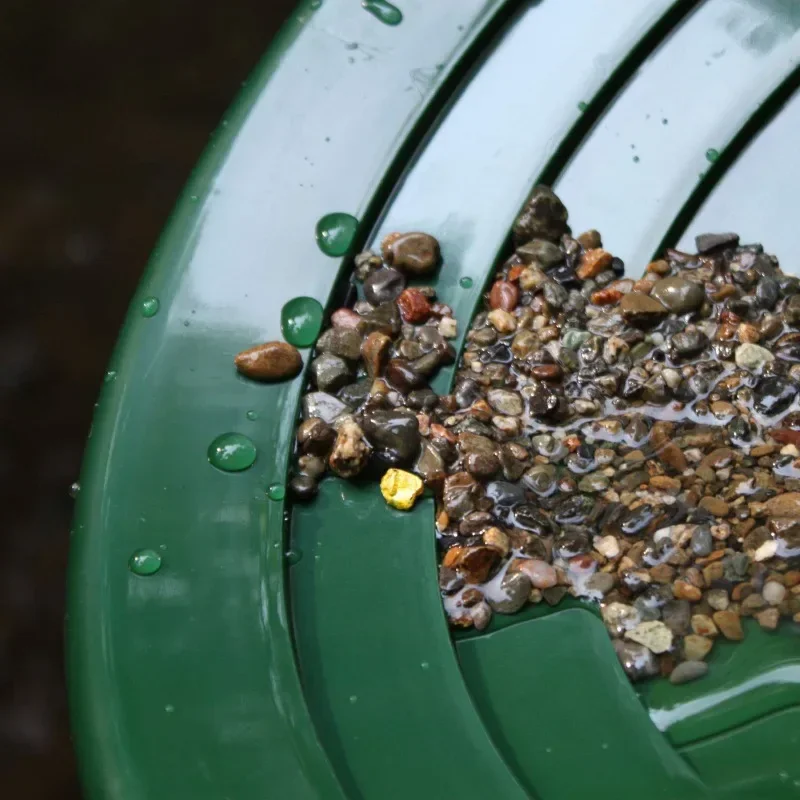 Alat Pencuci Emas Portabel dengan Desain Riffle, Tahan Lama, Ringan, untuk Penambangan Emas dan Deteksi Logam