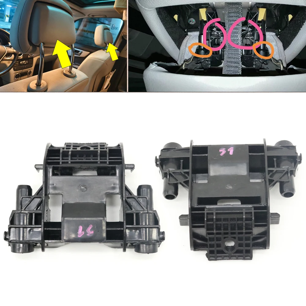 

Фиксированный кронштейн подголовника переднего сиденья для Mercedes Benz SLK GLK CLS GL C E G R S Class W166 W218 W172 SLK350 ML400 GL63AMG E250 R300