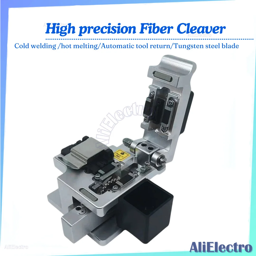 

Fiber Cleaver FTTH Fiber Tool Durability Automatic Rotating Blade 48000 Times Optic Fiber Cleaver Free Shipping