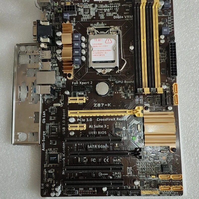 used for ASUS Z87‑K ATX Motherboard 4×DDR3 DIMM HDMI LGA1150
