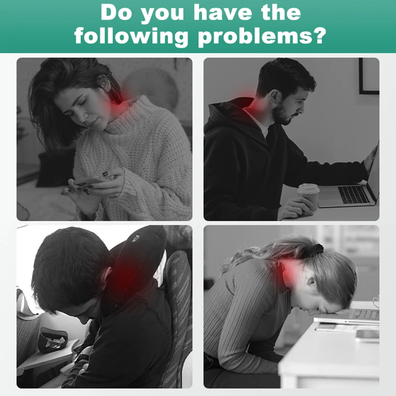 Подушка для шеи из пены с эффектом памяти