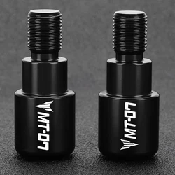 For YAMAHA MT-07 MT 07 MT07 TRACER GT 2014-2023 2024 Motorcycle Aluminum Handle Bar End Weight Handlebar Grips Cap Silder Plug