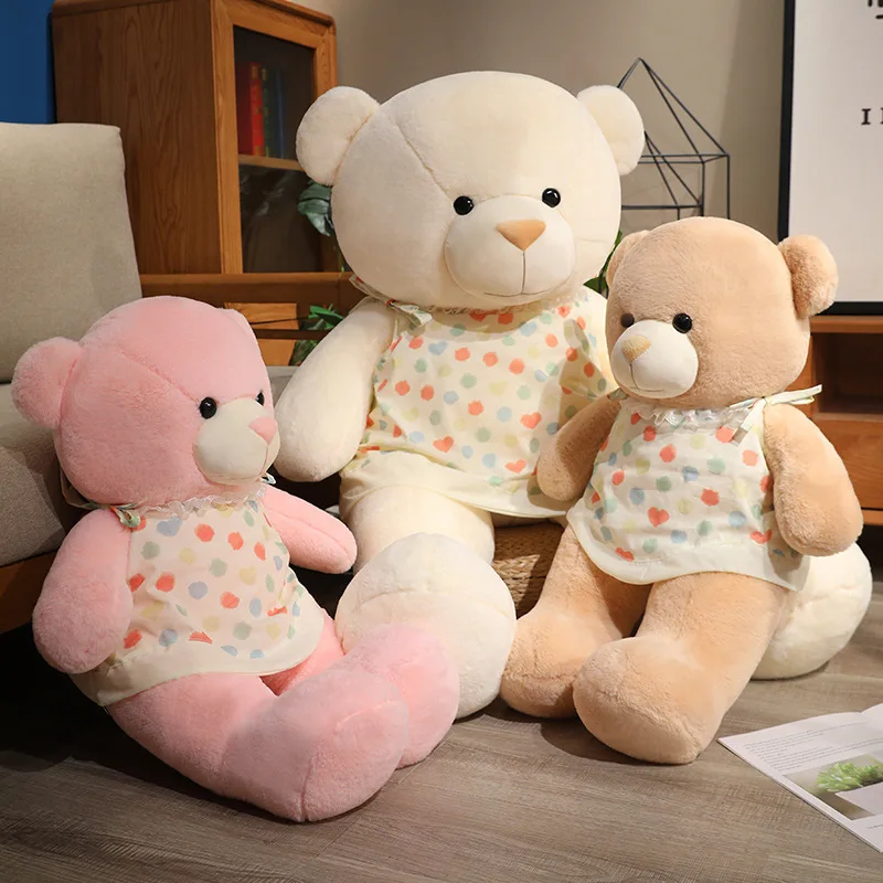 

Cartoon Bear Plush Toys Soft Stuffed Animal Cute Teddy Bear Doll Baby Hug Pillow Girls Valentine Lover Birthday Gift ﻿Girl Gift