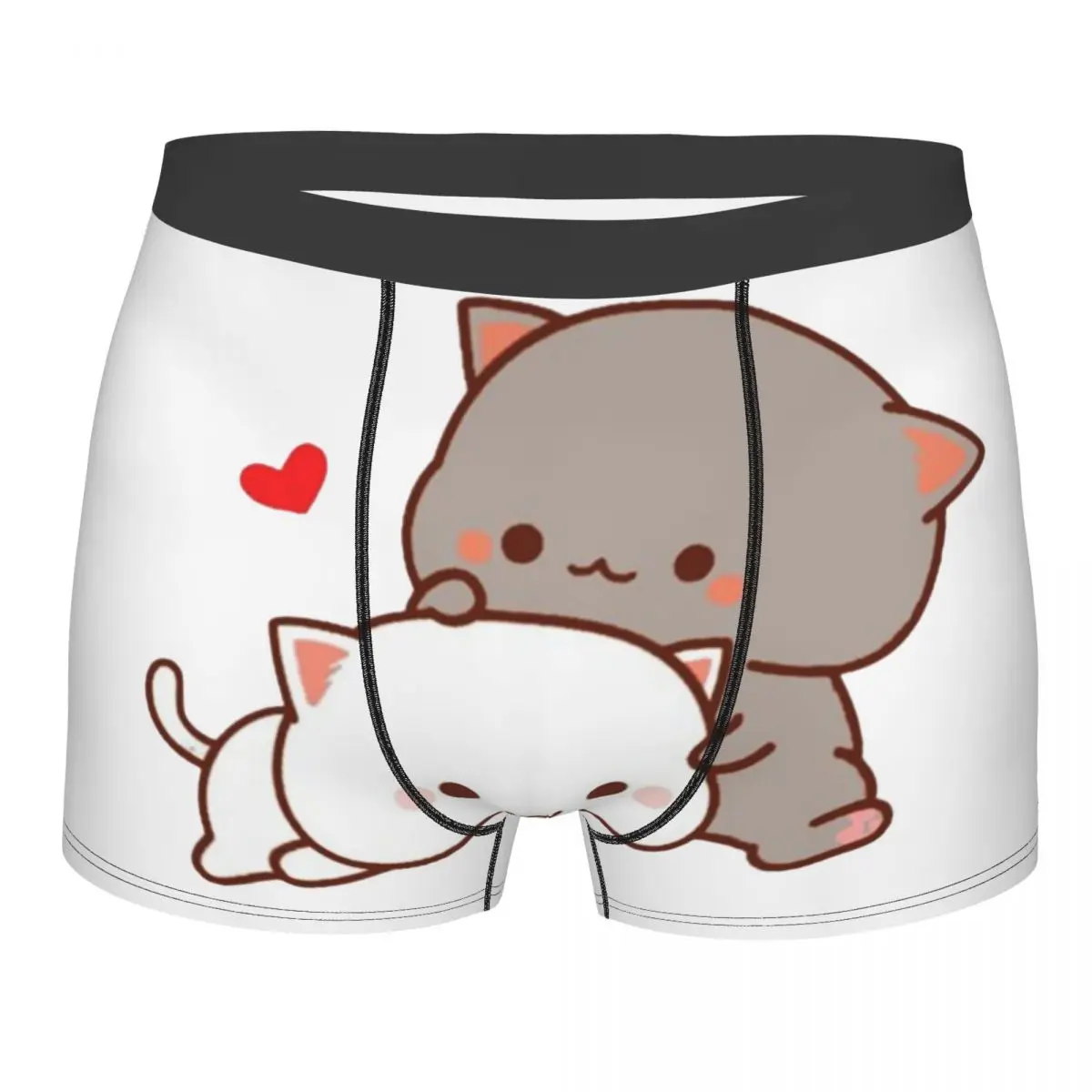 Peach And Goma Underwear Men Sexy Printed Customized Bubu Dudu Boxer Shorts Panties