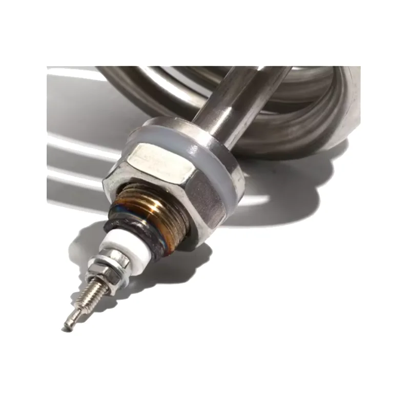 LJXH 220V/380V Electric Water Distiller Heating Heater Element 2.5KW/3KW/4.5KW Spiral Stainless Steel Immersion Heater Pipe
