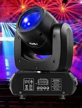 100 ワット LED スポット移動ヘッドライト Luminums ランプ超高輝度 DJ バーディスコ舞台効果ライト DMX コントロールライト舞台照明