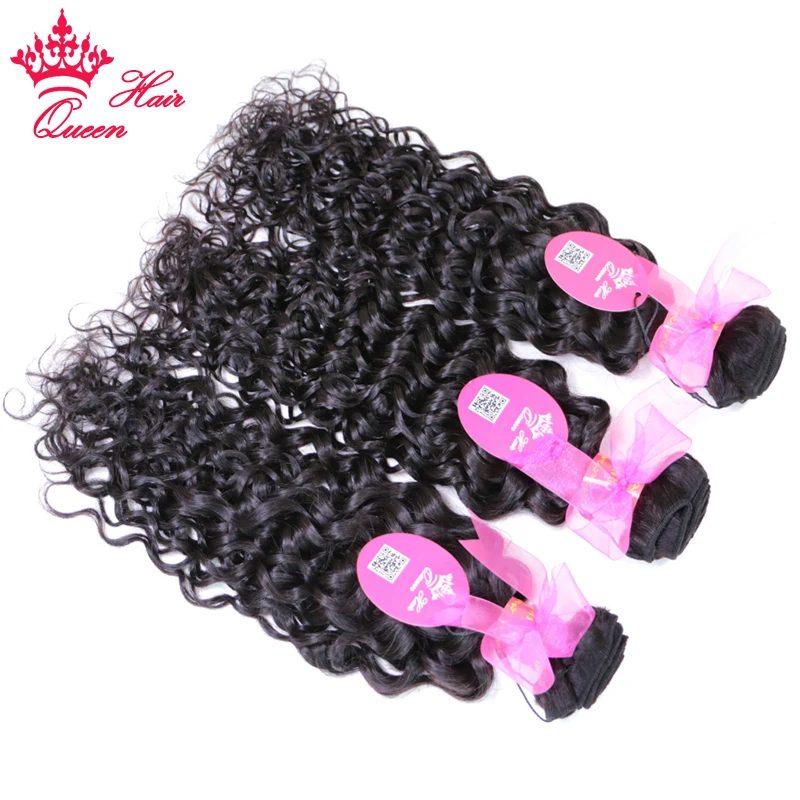 Real Invisible HD Lace Frontal with Bundle Hair Extensions Water Wave Virgin Human Raw Hair Bundles with Frontal 13x6 13x4 Lace