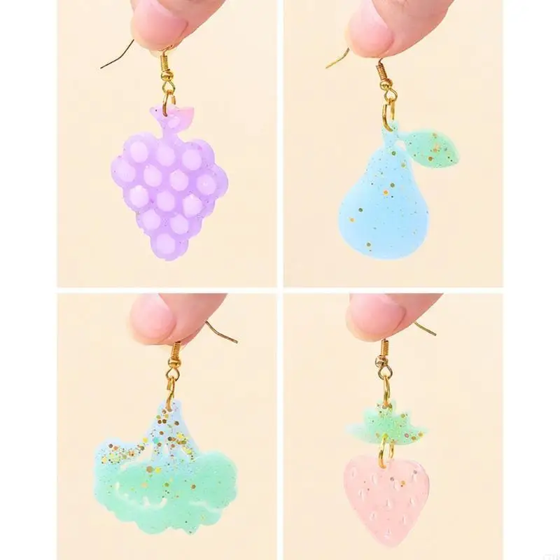  Resin Drop Moulds Crafting Pendant Molds Suitable for Jewelry and Craft Project