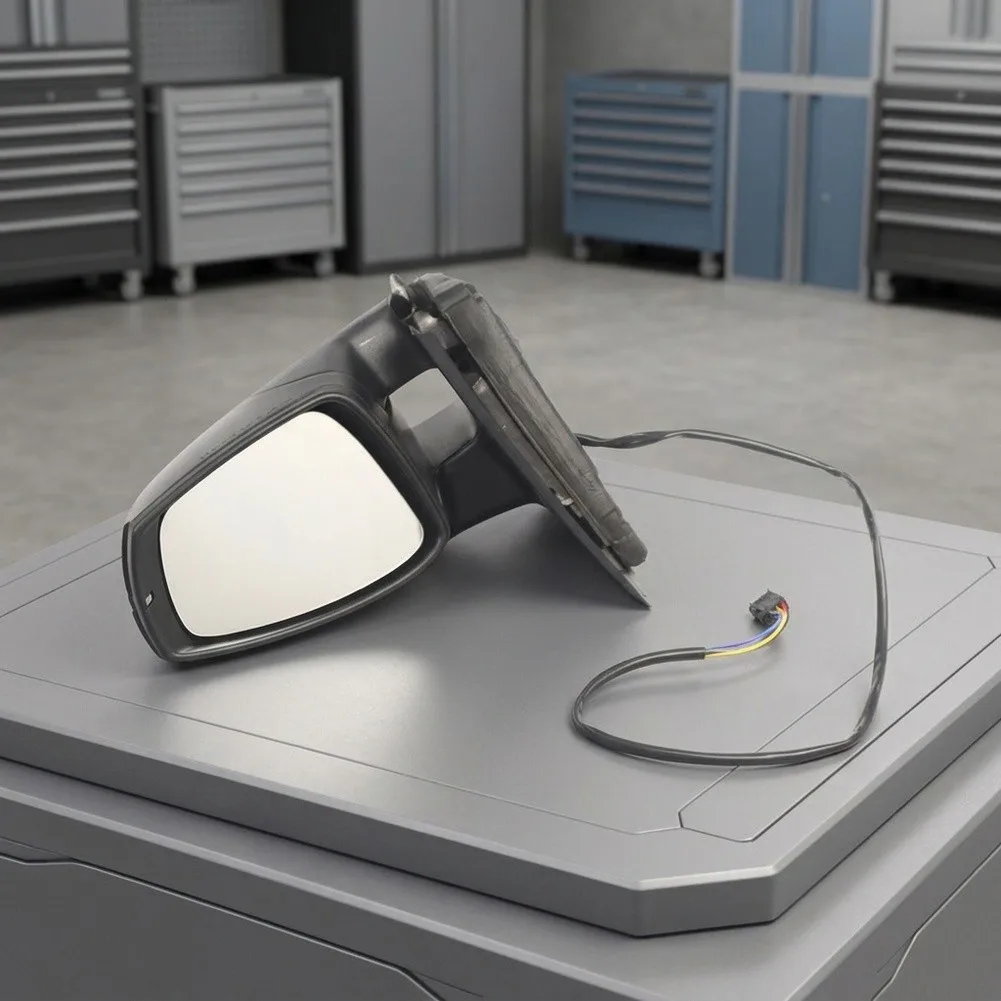 Heated Door Mirror Rear View Mirror For Daily Driving Safety Anti-aging Properties Pressure Resistant For Polo MK5 LHD