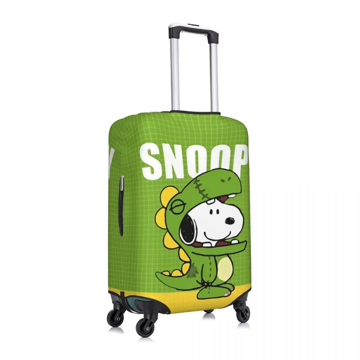 Custom Cute Cartoon Snoopy Suitcase Cover Fun Sanrio Snoopy Woodstock With Friends Travel Protection Luggage Supplies Holiday