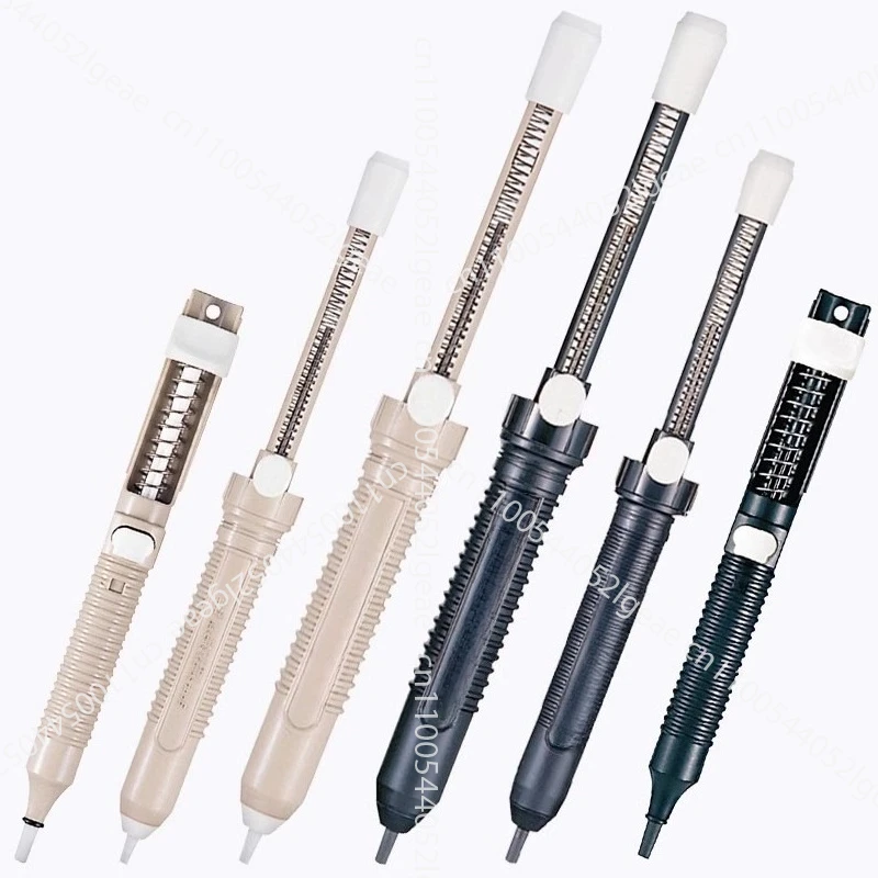 

Japan GOOT GS Desoldering Pump Large Medium Small Sizes Self-Cleaning Anti-Static Manual Solder Sucker Light Strong Repair Tools