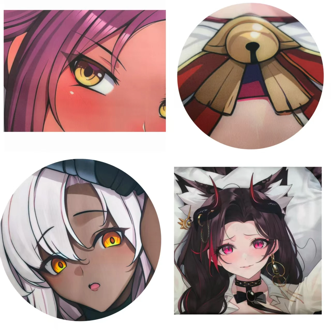 Furry Dakimakura Anime Waifu Body Pillowcase Otaku Decor Cushion Case Soft Hugging Throw Cover for Sofa Bedroom Home Decor Gift