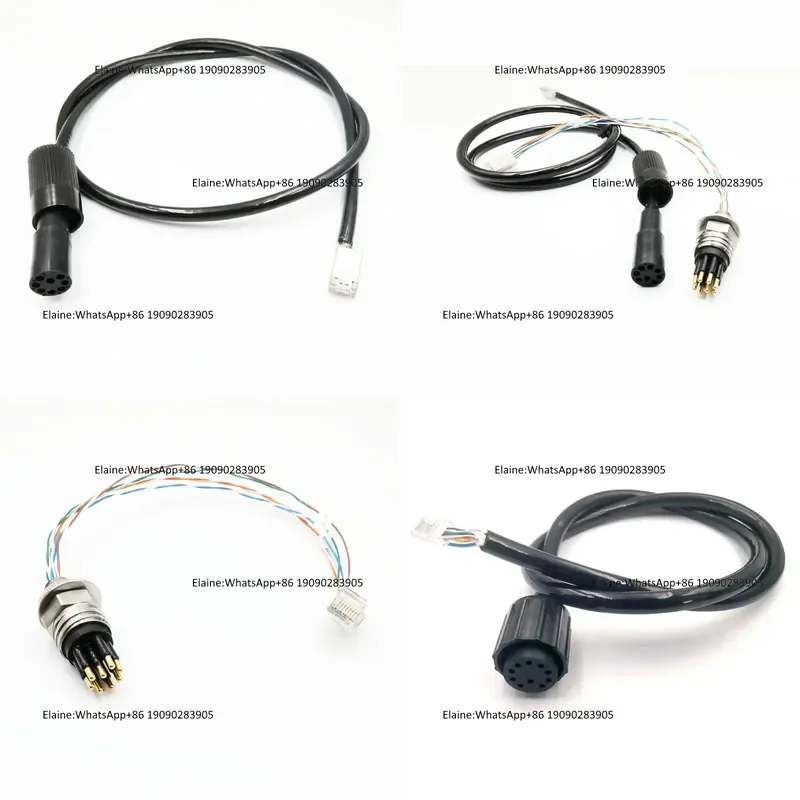 Ethernet 8-core Waterproof Connector, Gigabit Ethernet Cable, Underwater Propagation signal Plug