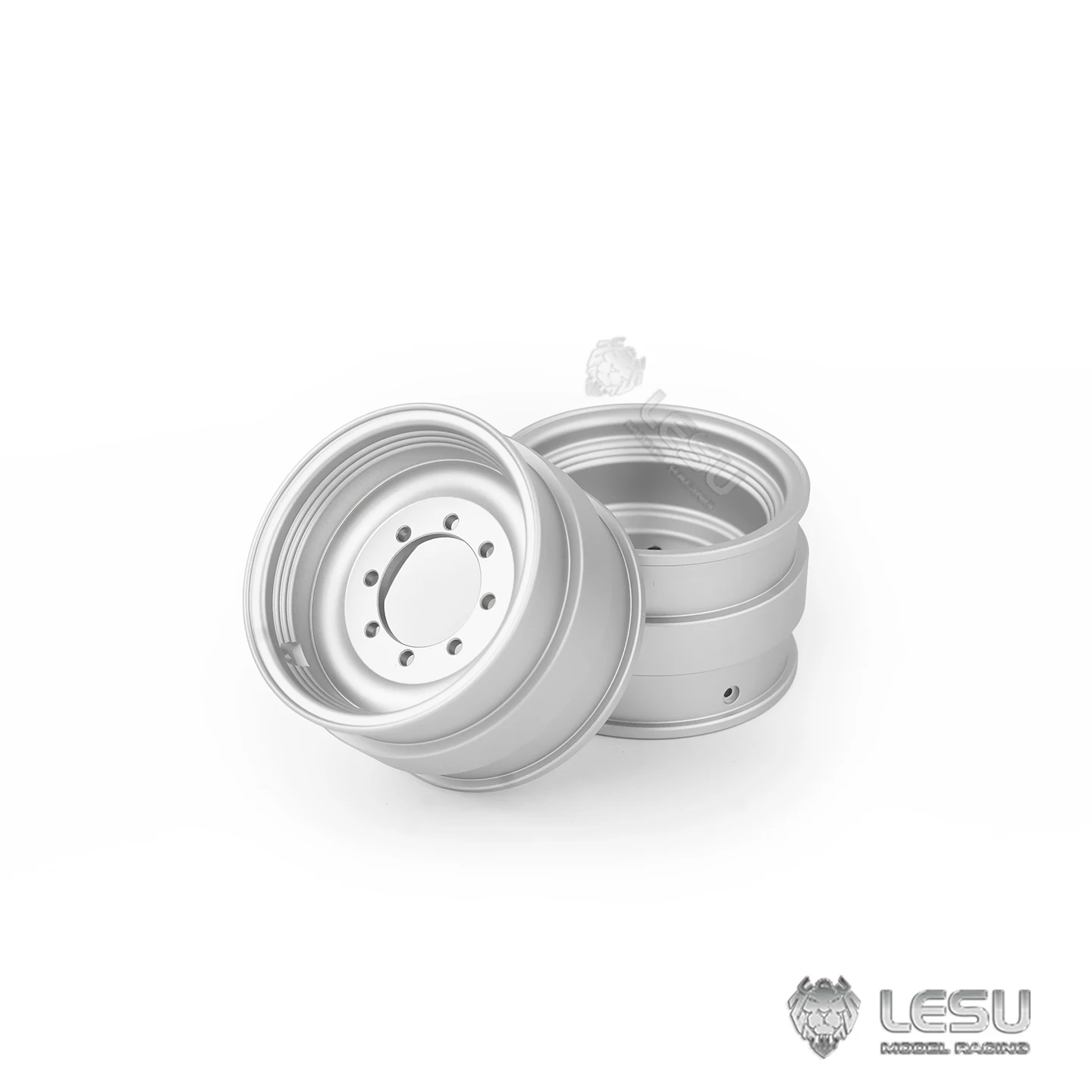 โลหะล้อ Hub 48 ซม.เส้นผ่านศูนย์กลาง RD-2041 อัพเกรดสําหรับ 1/14 Tamiya RC SCANIA Man Lesu WA100 loader รีโมทคอนโทรลอะไหล่ของเล่น