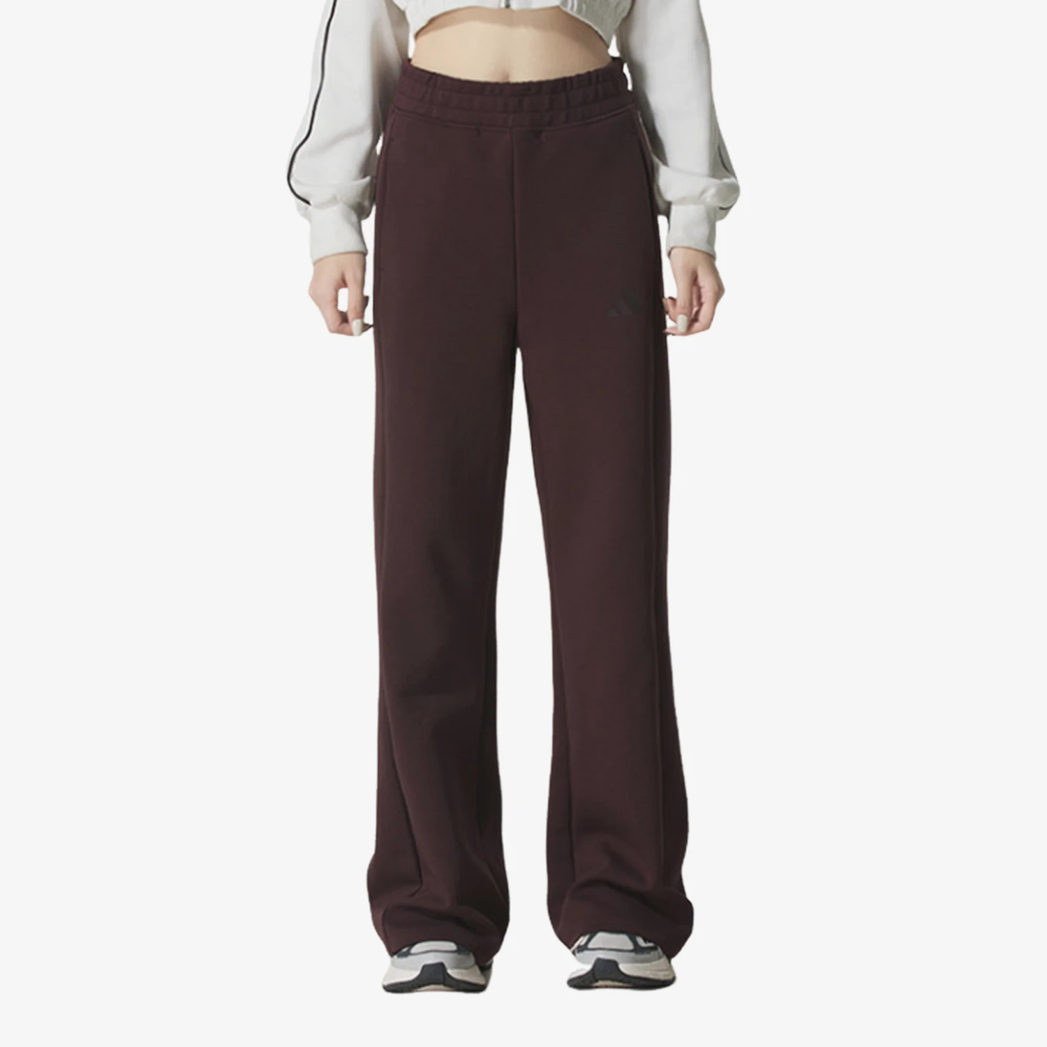 Adidas genuine MS KN PNT2 women's knitted micro flared casual pants KC0023