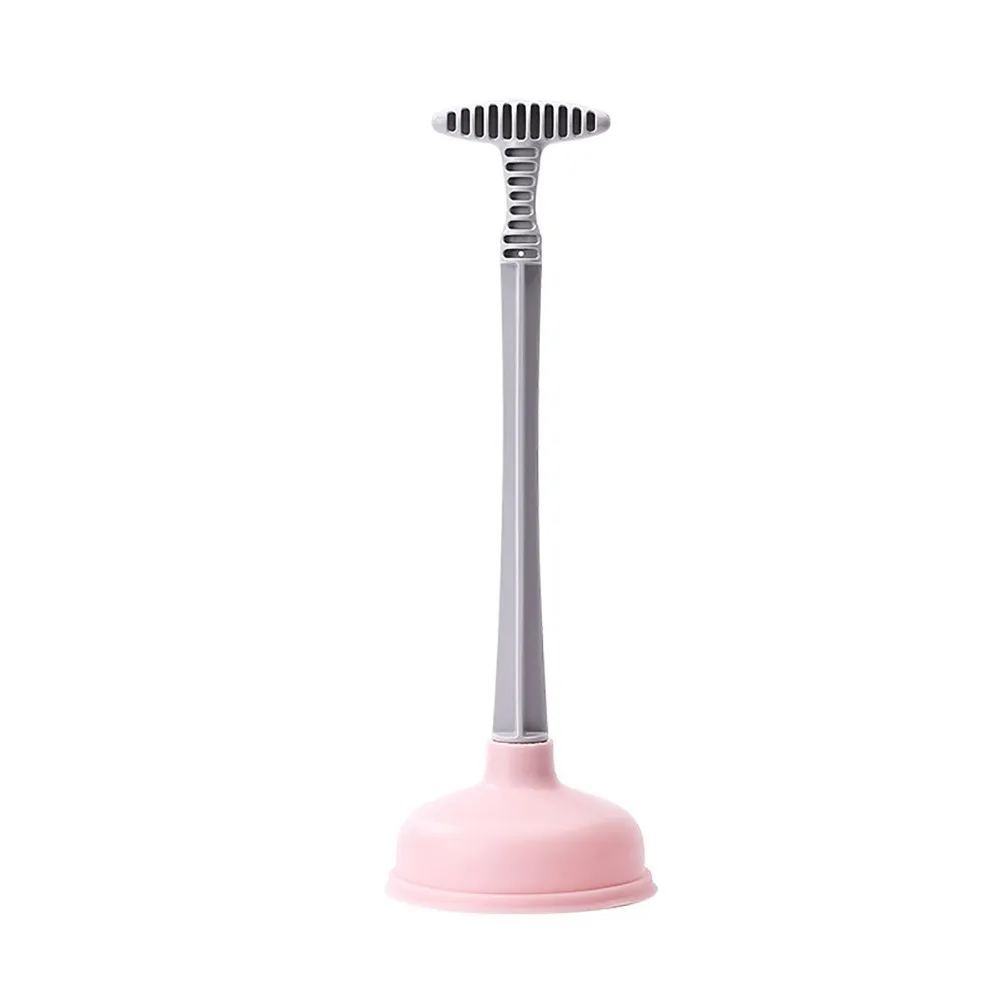 Easy Operate Heavy Duty Toilet Plunger Powerful Household Pipe Unblocker Anti-slip Durable Cleaning Plunger Drain Clean