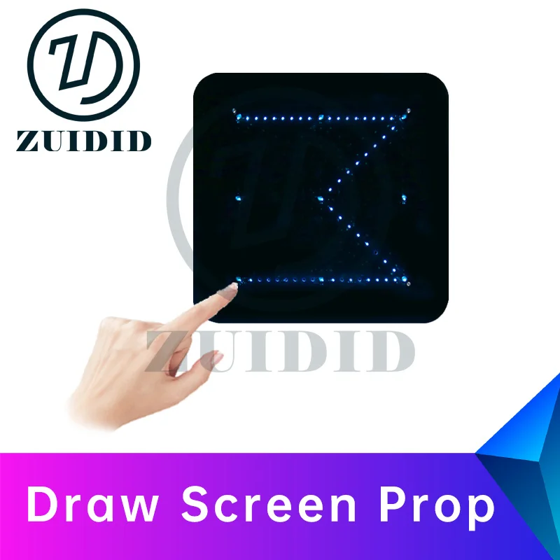 

ZUIDID escape room Draw Screen Prop draw the screen according to the set password pattern to unlock escape game