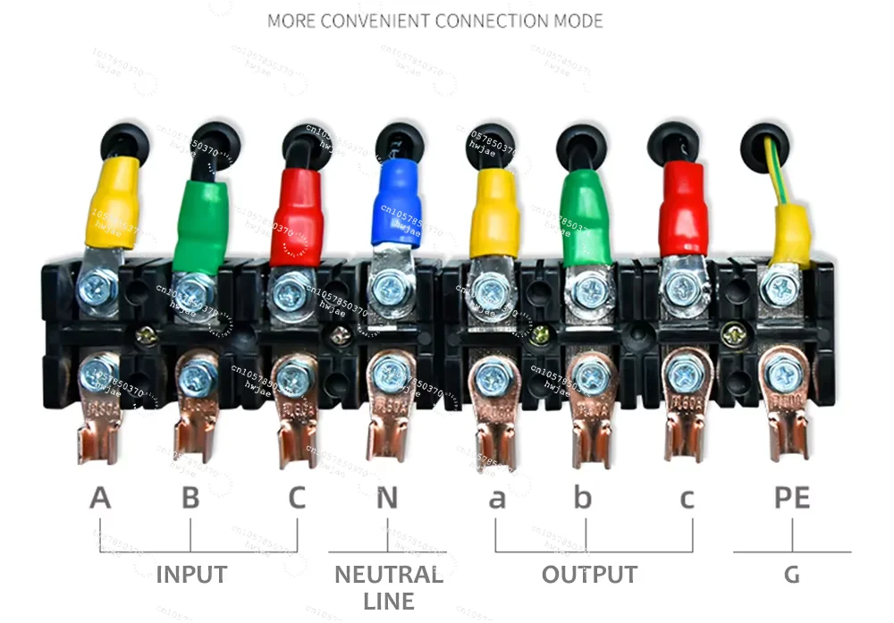 SJW/TNS Three Phase Voltage Regulator 380V AC Automatic Voltage Regulator/Stabilizer 304-456V