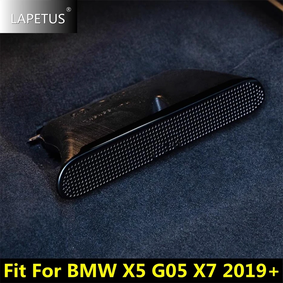 

Seat Under Floor Air Conditioner AC Duct Vent Outlet Grille Dust Cover For BMW X5 G05 X7 2019 - 2024 Stainless Steel Accessories