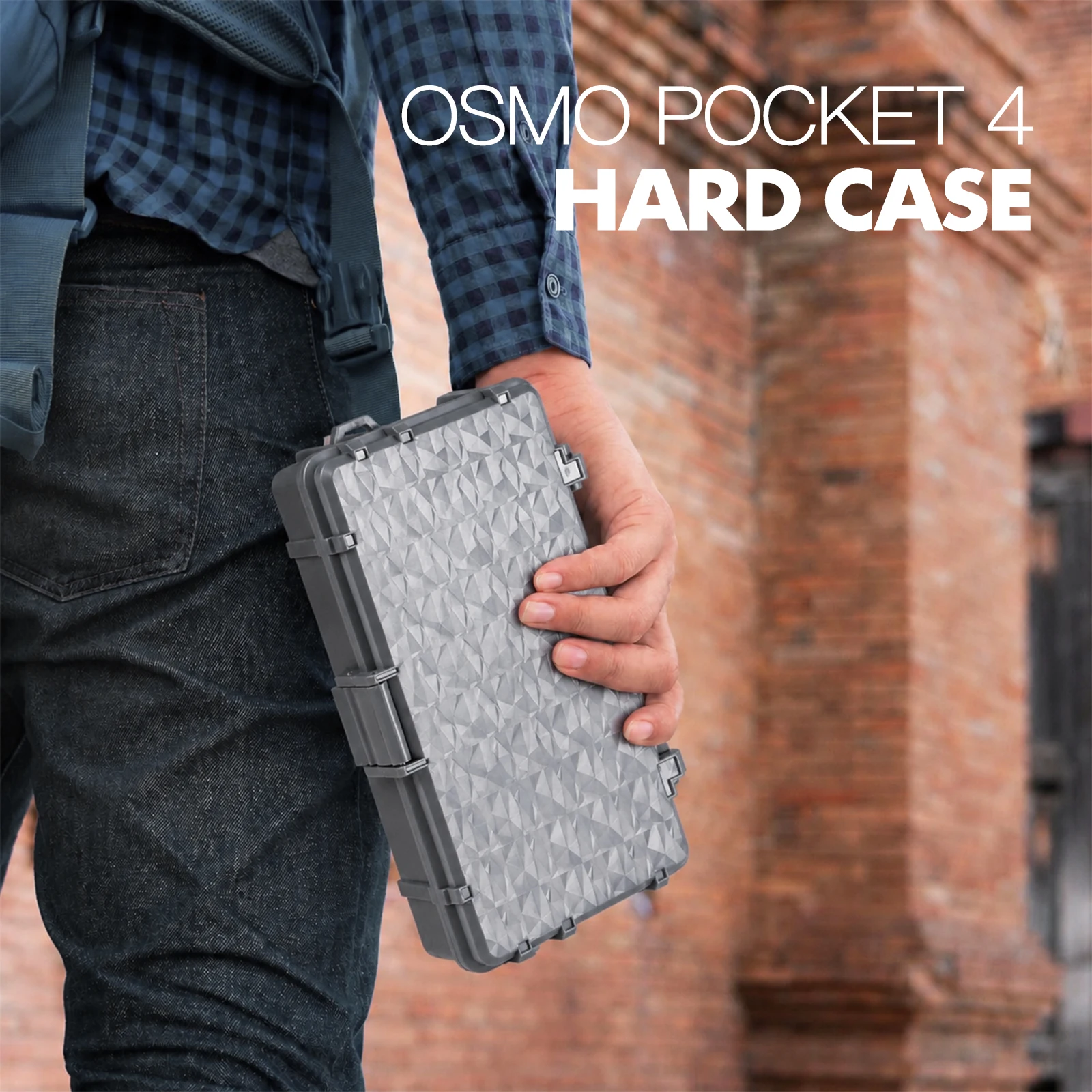 High Quality Waterproof Hard Case for DJI Osmo Pocket 4 Multifunctional Storage Case Portable Carrying Case Large Size