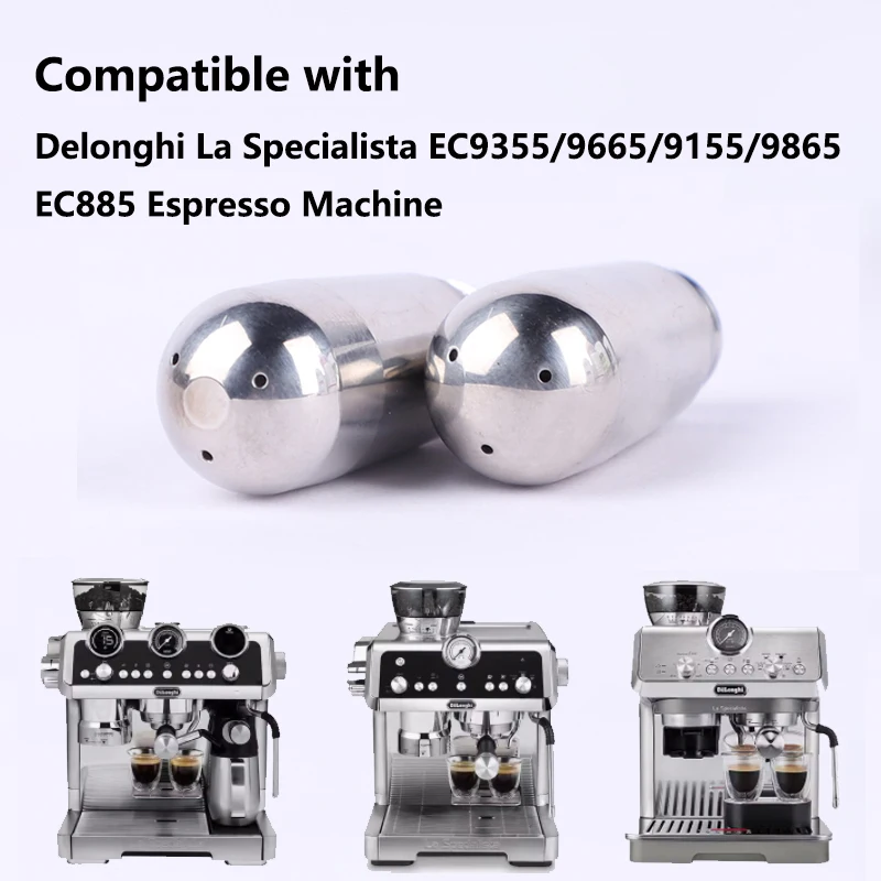 Ugello vapore Delonghi Punta bacchetta vapore caffè 1/3 fori per macchina da caffè Delonghi La Specialista EC9355/9255/9665/9155/9865 EC885