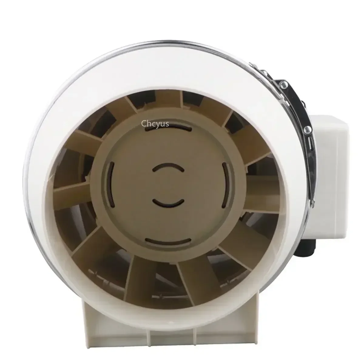 Ventilatore idroponico del ventilatore dell\'aria del condotto in linea a basso rumore da 220V 4/5/6 pollici per la ventilazione del bagno di casa