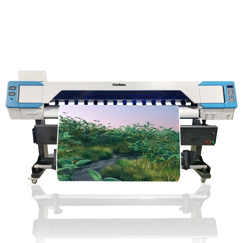 new technology 1.6m eco solvent plotter vinyl cutter printer plotter ploter de impression supplier