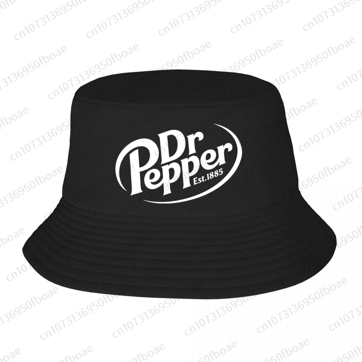 Dr Pepper Logo Summer Fisherman Hats Outdoor Sun Protection Fishing Hunting Cap Men Ladies Sun Hat