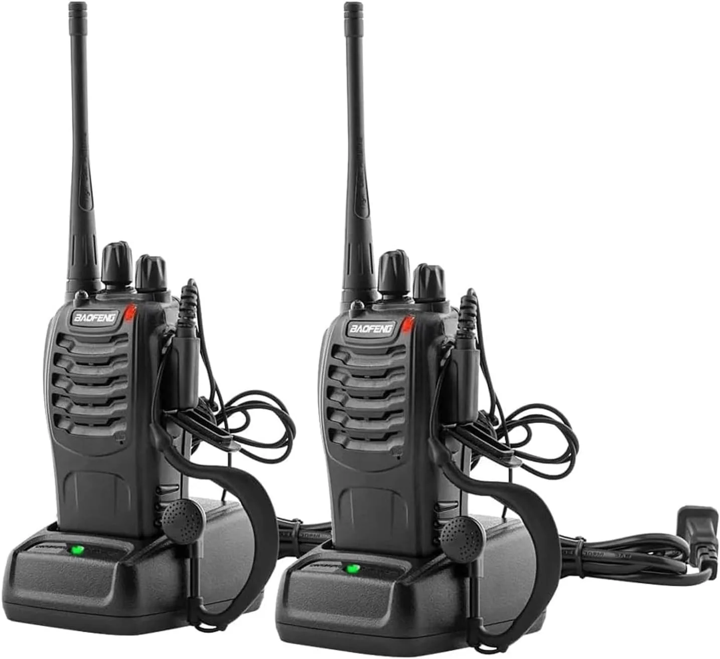 2PCS Baofeng BF-888S Portable UHF Two Way Radio Walkie Talkie for Hotel Hunting Restaurant Outdoor