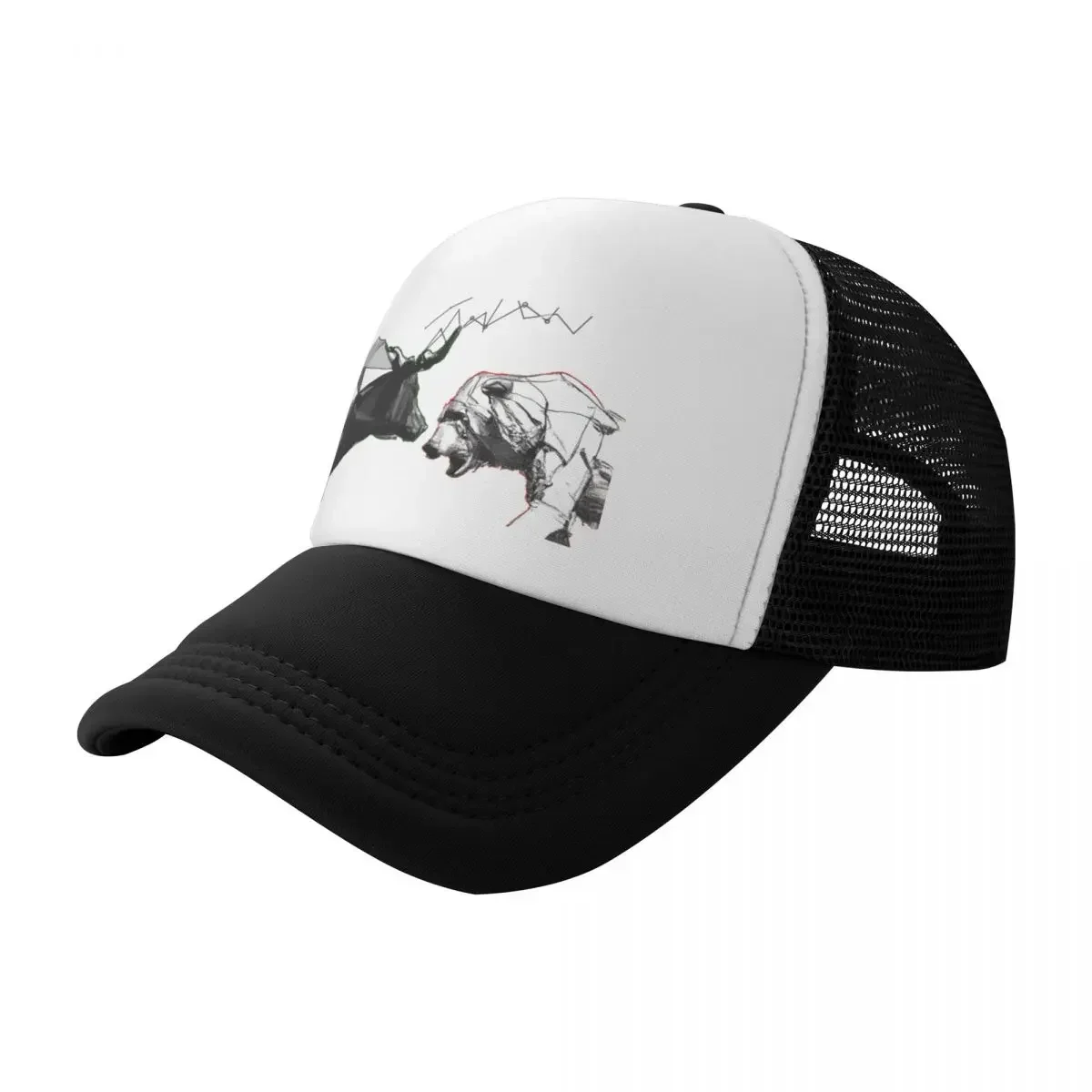 Stock Market 2 Baseball Cap Beach Bag Wild Ball Hat black Women's Golf Wear Men's