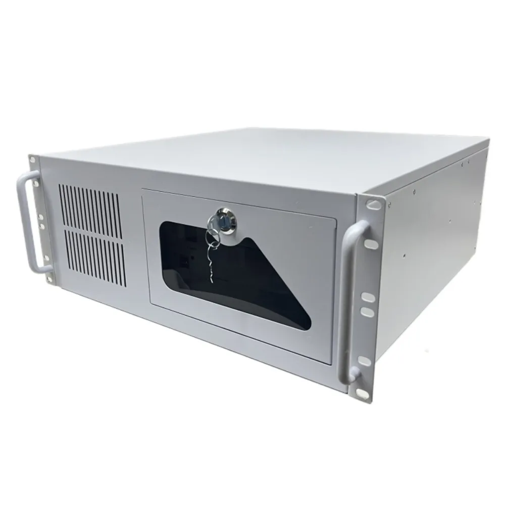 4U Industrial Control Chassis Model 610 Server Computer ATX Power Supply 7 Slots 19inch Rack Mount - view 5