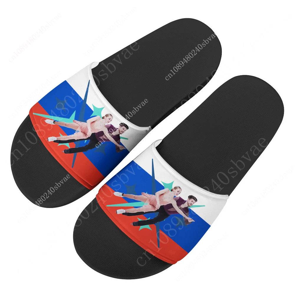 

Александра Степанова Иван Букин Alexandra Stepanova Ivan Bukin Figure Skating Low Top Men Women Teenager Canvas Custom Shoes