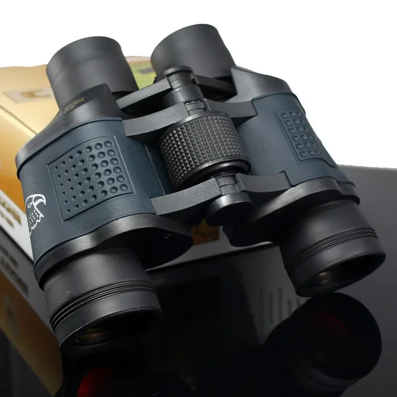 

Бинокль Precision 60X60 с высоким разрешением и ночным видением, с координатами, портативные очки для активного отдыха Paul