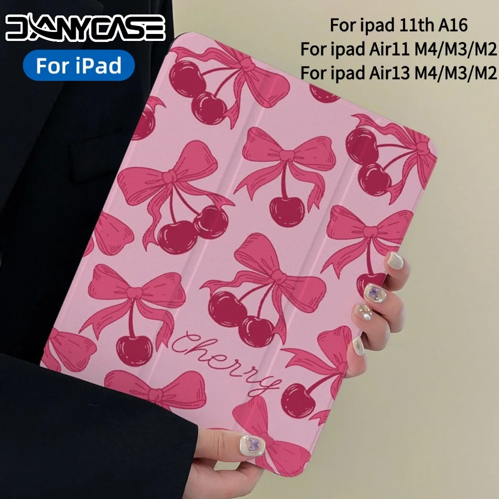 2026 For iPad A16 Case 11th 10th Gen 10.2 7 8 9th New Cover Pro Air 13 11 M3 M2 M4 M5 Pro 12.9 in Mini 7 6 Cover Pencil Case