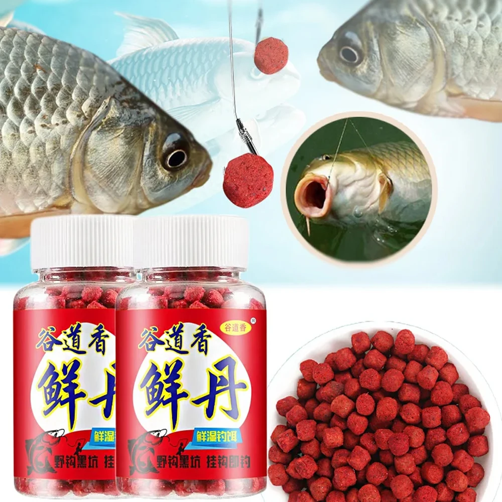 Fresco molhado granular proteína isca de pesca, peixe cheiro atraente, iscas, pelotas, alta proteína, pesca selvagem, homem