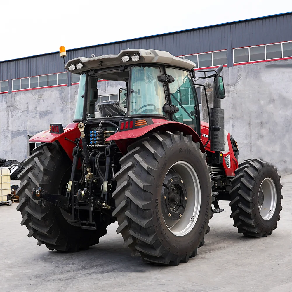 Factory Directly Supply Euro Five Engine 80HP 90HP 100HP 120HP 130HP 4WD Agricultural Machinery Farm Tractor
